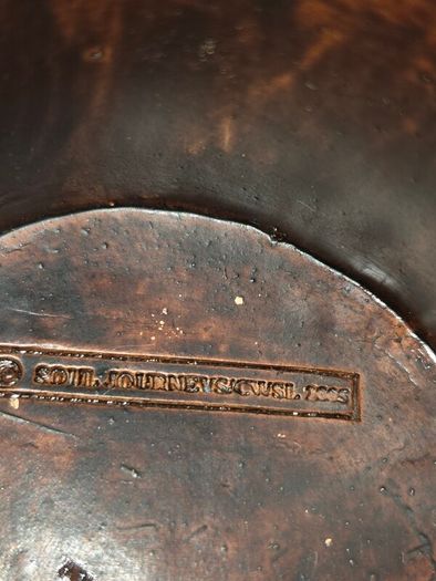 Soul Journeys Carved Wooden Bowl