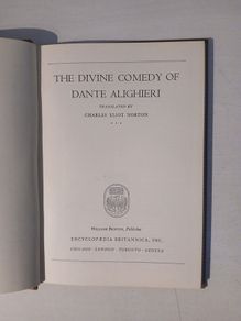 Great Books of the Western World - The Divine Comedy of Dante Alighieri