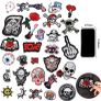 30 Pieces Rock Punk Band Patch or Alien Patches Punk Iron-on Patches Assorted Punk Embroidered Iron-on Patches Skull Eye Ball Pattern for Halloween Jackets Hat Clothing Bags (FREE POSTAGE) Image 5