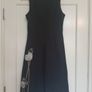 Black Floral Dress- Fever - Size 10 Image 2