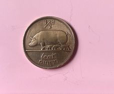 Irish Ha'penny From 1946, Free Post