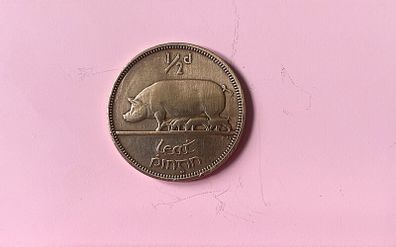 Irish Ha'penny From 1946, Free Post