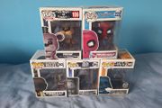 Funko Pops Marvel, Star Wars, Five Nights at Freddys FNAF
