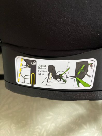 Axkid Minikid 4 - Extended rearfacing car seat