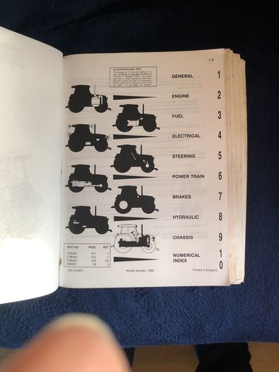 Case 5120E Tractor Parts Catalogue