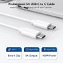 Universal 96W USB-C Fast Charger for MacBook Air, iPad Pro, iPhone 15, Laptop Type C Charger with Fast Charging, Includes Charge Cable Image 2