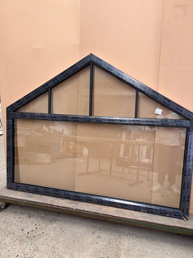 Brand New VEKA Feature Triangle Window Double Glazed