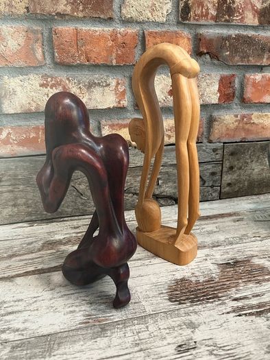 vintage wood carving