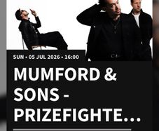 Mumford & Sons Marlay Park 5th July