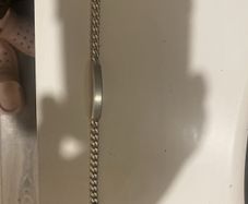 Men sterling silver bracelet