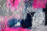 Neon Pulse 20 by 20 cm The Abstracts
