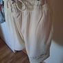 BNWT Bershka cream shorts Been away for too long size L UK16 EU44 Postage included Image 2