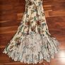 Floral Dress, High-Low Design made in Italy Image 5