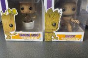 Groot POP Figures x 2