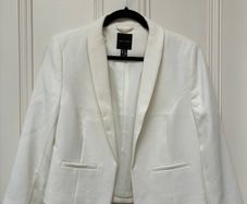 New Look White Blazer: Size 10