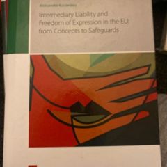 Intermediary Liability and Freedom of Expression in EU