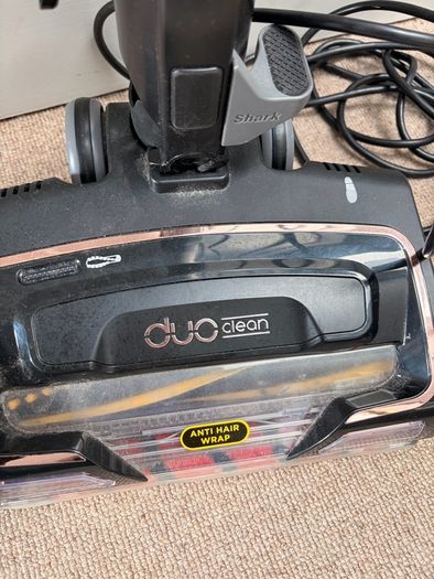 SHARK Anti Hair Wrap with Pet Tool HZ500UKT Upright Bagless Vacuum Cleaner - Grey & Rose Gold