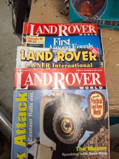 land Rover magazines