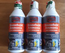 Household Ammonia 3x500ml Bottles