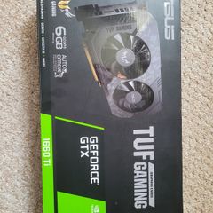 Asus Tuf Gaming Geforce Gtx 1660 Ti Evo 6gb