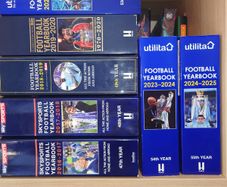 Complete Rothmans Sky Sports Football Yearbook Collection 1984 to 2025