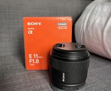 Sony SEL11F18 - 11mm F1.8 APS-C Wide Angle Lens