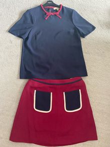 Ted Baker blouse and skirt set