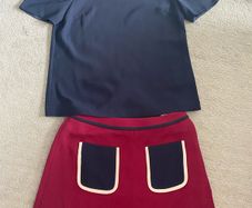Ted Baker blouse and skirt set