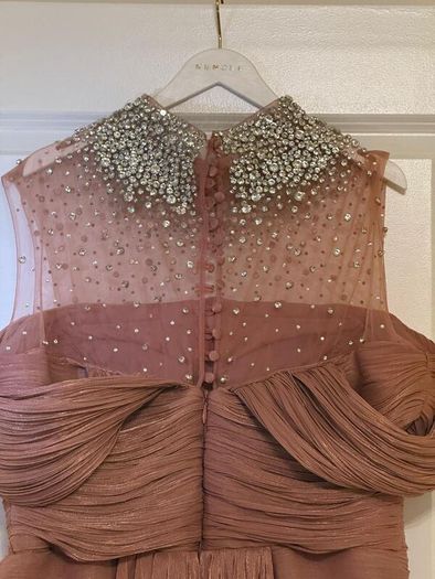 Kenzel Luxury Stone Embellished Evening Dress Original price 620
