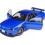 Nissan Skyline GT-R R34 Metallic Blue - New in Box - 1/18 Image 3
