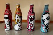 Rare unopened Patricia Field Diet Coke bottles