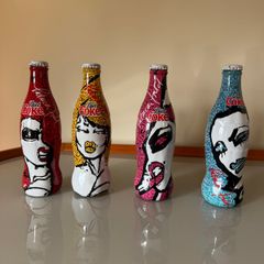 Rare unopened Patricia Field Diet Coke bottles