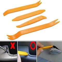 4 x Car Removal Open Tools Door Clip Kit Panel Radio Trim Dash Audio Installer
