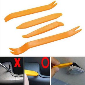 4 x Car Removal Open Tools Door Clip Kit Panel Radio Trim Dash Audio Installer