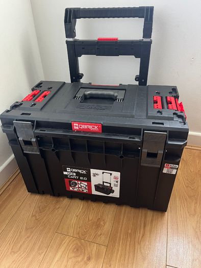 Qbrick System ONE Cart 2.0 Toolbox On Wheels + Seat