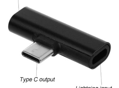 8pin iPhone, Micro USB Female to Type C USB-C Male Adapter Charging Converter