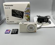 Panasonic Lumix DMC-SZ3 16.1MP Digital Camera White - Full Kit