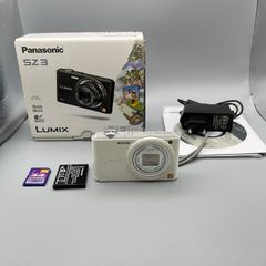 Panasonic Lumix DMC-SZ3 16.1MP Digital Camera White - Full Kit