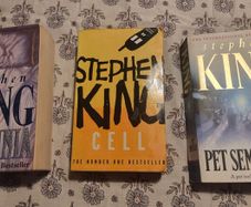Three Stephen King paperbacks job lot