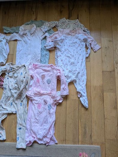 Baby Girl Clothing 13 Piece Bundle 6 to 9 Months