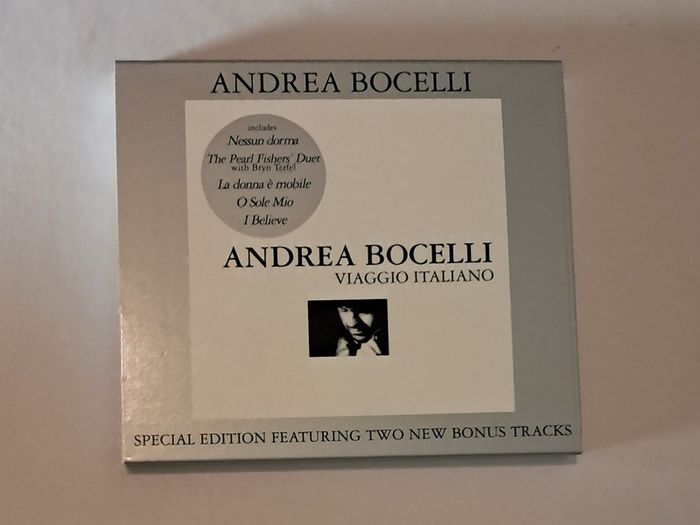 Andrea Bocelli Viaggio Italiano Special Edition CD