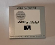 Andrea Bocelli Viaggio Italiano Special Edition CD