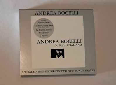 Andrea Bocelli Viaggio Italiano Special Edition CD