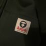 Aape (by Bathing Ape) Green Zip Hoodie (size: L) Image 4