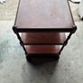 Antique Mahogany Three Tier table Image 4