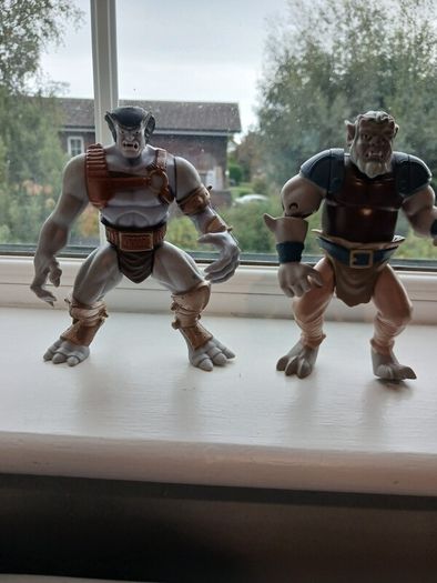 Vintage Gargoyles Figures x 2