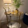 Gold drinks trolley Image 2
