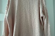 Blush H&amp;M Jumper With Pearl Details