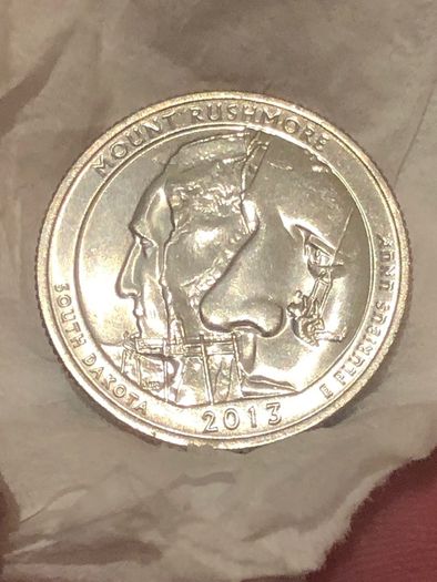 State Quarter Dollar Mint State with full luster