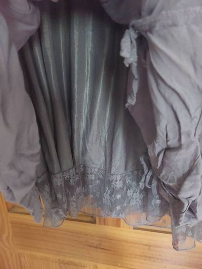 EDC petticoat grey top (free post)